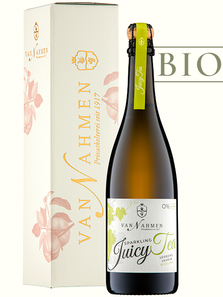 Geschenk Sparkling Juicy Tea Verbene-Jasmin-Riesling Bio