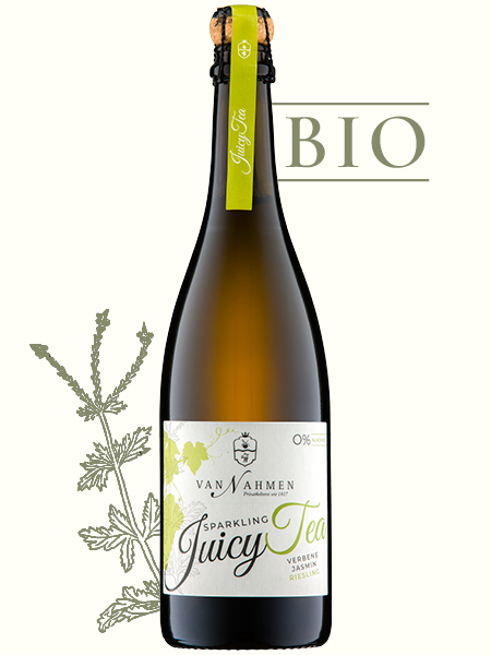 Sparkling Juicy Tea Verbene-Jasmin-Riesling Bio Sparkling Juicy Tea Verbene-Jasmin-Riesling Bio