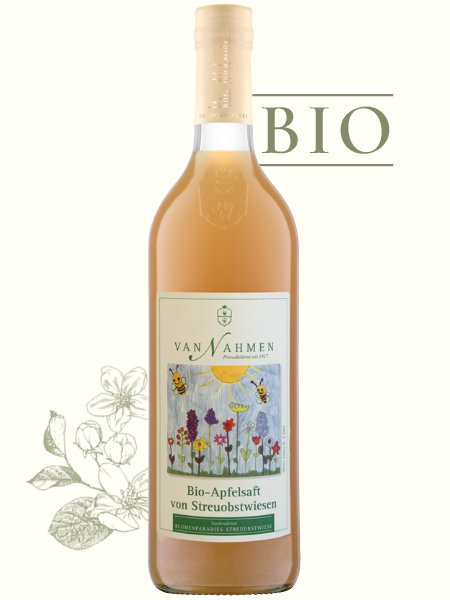 BIO Apfelsaft von Streuobstwiesen - Sonderedition