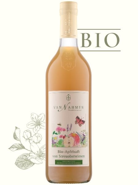 BIO Apfelsaft von Streuobstwiesen - Sonderedition