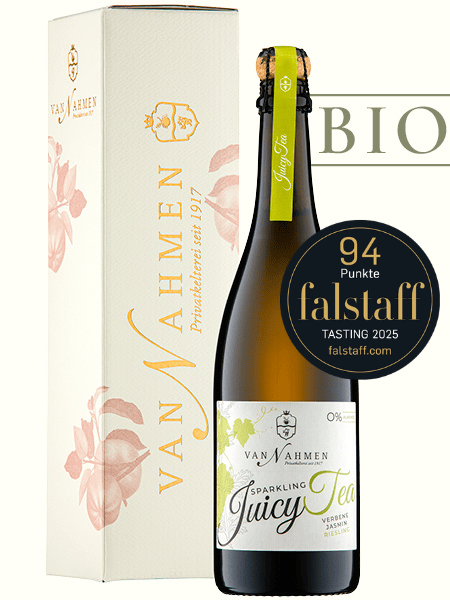 Geschenk Sparkling Juicy Tea Verbene-Jasmin-Riesling Bio